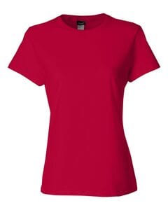 Hanes SL04 - Ladies' Nano-T® T-Shirt De color rojo oscuro