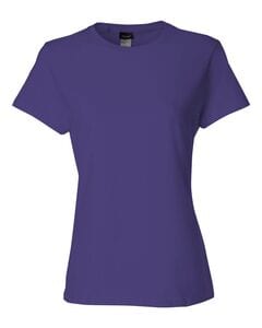Hanes SL04 - Ladies' Nano-T® T-Shirt Púrpura