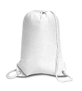 Liberty Bags 8895 - Jersey Mesh Drawstring Backpack Blanco