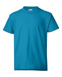 Hanes 5370 - Youth ComfortBlend® EcoSmart® T-Shirt Verde azulado