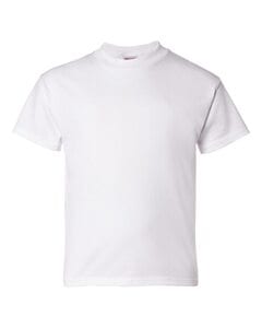 Hanes 5480 - Youth ComfortSoft® Heavyweight T-Shirt Blanco