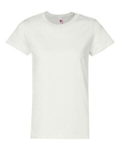 Hanes 5680 - Ladies' ComfortSoft® Heavyweight T-Shirt Blanco