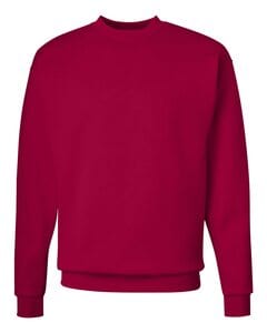Hanes P160 - EcoSmart® Crewneck Sweatshirt De color rojo oscuro
