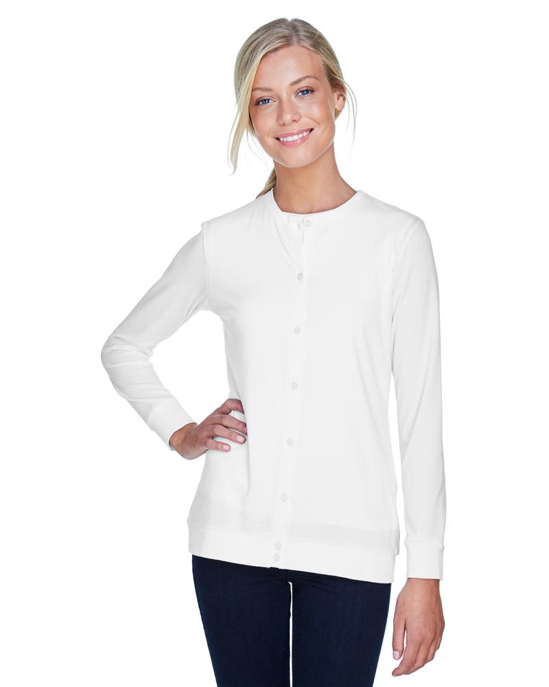 Devon & Jones DP181W - Perfect Fit Ladies Ribbon Cardigan