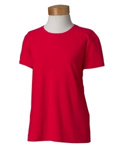Gildan G500L - Heavy Cotton Ladies 5.3 oz. Missy Fit T-Shirt Rojo