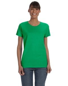 Gildan G500L - Heavy Cotton Ladies 5.3 oz. Missy Fit T-Shirt Irlanda Verde