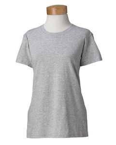 Gildan G500L - Heavy Cotton Ladies 5.3 oz. Missy Fit T-Shirt Deporte Gris