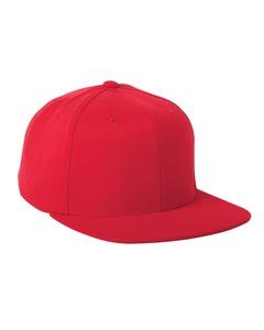 Flexfit 110F - Fitted Classic Shape Cap Rojo