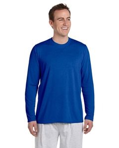 Gildan G424 - Performance 5 oz. Long-Sleeve T-Shirt Real Azul