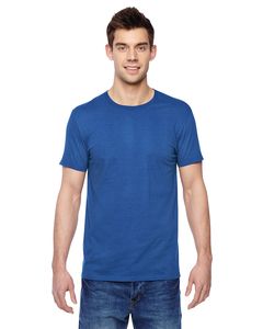 Fruit of the Loom SF45R - 4.7 oz., 100% Sofspun Cotton Jersey Crew T-Shirt Real Azul