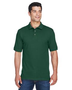 Harriton M200 - Mens 6 oz. Ringspun Cotton Piqué Short-Sleeve Polo