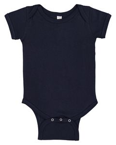 Rabbit Skins 4400 - Infant 5 oz. Baby Rib Lap Shoulder Bodysuit Marina