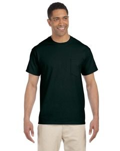 Gildan G230 - Ultra Cotton® 6 oz. Pocket T-Shirt (2300) Verde bosque