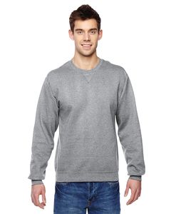 Fruit of the Loom SF72R - 7.2 oz. Sofspun Crewneck Sweatshirt Athletic Heather