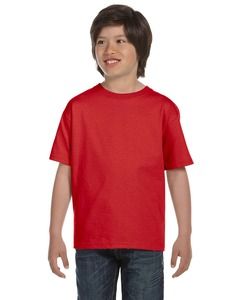 Gildan G800B - DryBlend® Youth 5.5 oz., 50/50 T-Shirt Rojo