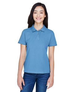 Harriton M200W - Ladies 6 oz. Ringspun Cotton Piqué Short-Sleeve Polo