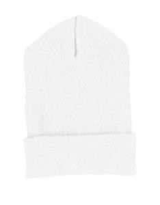 Yupoong 1501 - Cuffed Knit Cap Blanco