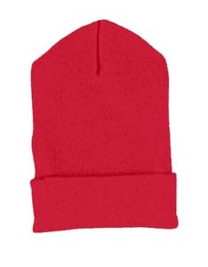 Yupoong 1501 - Cuffed Knit Cap Rojo