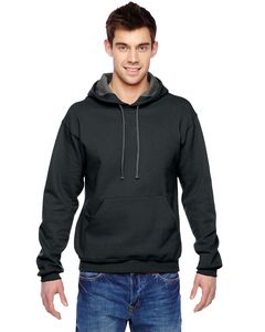 Fruit of the Loom SF76R - 7.2 oz. Sofspun Hooded Sweatshirt Negro