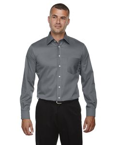 Devon & Jones DG530T - Men's Tall Crown Collection Solid Long-Sleeve Stretch Twill Grafito