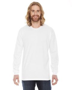 American Apparel 2007 - Unisex Fine Jersey Long-Sleeve T-Shirt Blanco