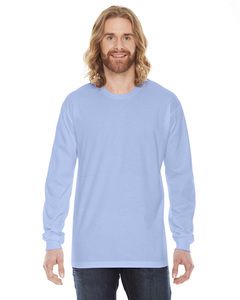American Apparel 2007 - Unisex Fine Jersey Long-Sleeve T-Shirt Azul Pastel