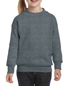 Gildan G180B - Heavy Blend Youth 8 oz., 50/50 Fleece Crew Oscuro Heather