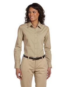 Harriton M510W - Ladies 3.1 oz. Essential Poplin