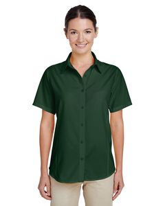 Harriton M610SW - Ladies Paradise Short-Sleeve Performance Shirt