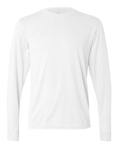 Augusta Sportswear 788 - Remera absorbente de manga larga para adultos Blanco