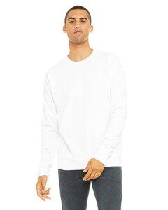 Bella + Canvas 3945 - Unisex Drop Shoulder Sweatshirt Blanco