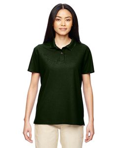 Gildan 44800L - Ladies' Performance Jersey Sport Shirt Marbled Forest Green