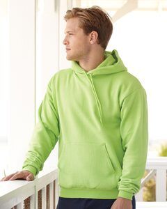 Hanes P170 - EcoSmart® Hooded Sweatshirt Carbón de leña Heather