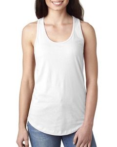 Next Level 1533 - Ideal camiseta sin mangas  Blanco