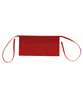 Liberty Bags 9420 - Delantal Ashley a la cintura Rojo