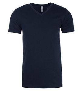 Next Level NL6440 - Remera con cuello en V premium Midnight Navy