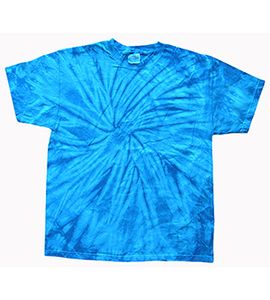 Colortone T1000Y - Remera teñida para niños Azul royal
