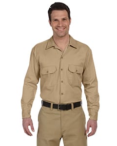 Dickies 574 - Men's 5.25 oz. Long-Sleeve Work Shirt Desert Sand
