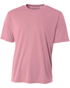 A4 N3142 - Remera de hombre de manga corta Cooling Performance  Rosa