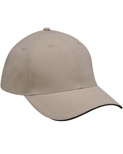 Adams PE102 - 6-Panel Mid-Profile Structured Moisture Management Cap