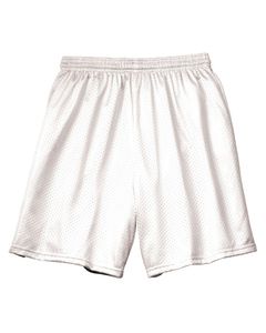 A4 N5293 - Shorts de malla de tricot con forro de entrepierna de 7" para adultos 