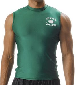 A4 N2306 - Men's Compression Muscle Shirt Grafito
