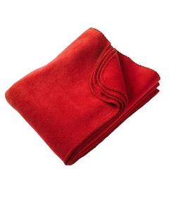 Harriton M999 - 12.7 oz. Fleece Blanket Rojo