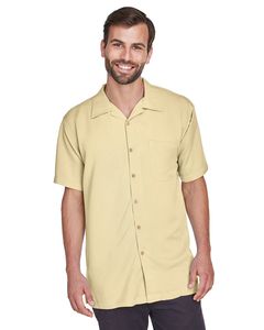 Harriton M570 - Men's Bahama Cord Camp Shirt Arena