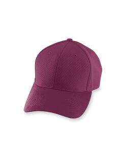 Augusta 6235 - Athletic Mesh Cap Granate