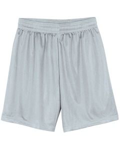 A4 N5184 - Men's 7" Inseam Lined Micro Mesh Shorts Plata