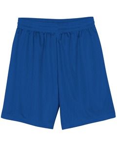A4 N5184 - Men's 7" Inseam Lined Micro Mesh Shorts Real Azul