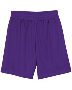 A4 N5184 - Men's 7" Inseam Lined Micro Mesh Shorts Púrpura