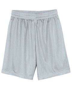 A4 N5255 - Men's 9" Inseam Micro Mesh Shorts Plata