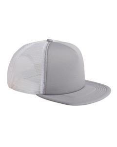 Big Accessories BX030 - 5-Panel Foam Front Trucker Cap